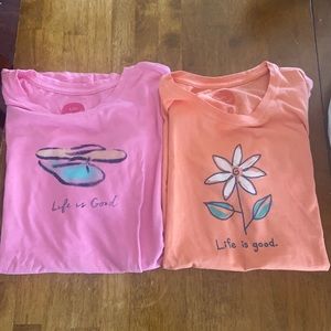 Life Is Good Women T-Shirts
